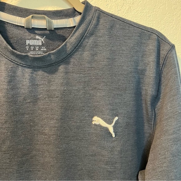 Women’s Puma blue long sleeve pullover crewneck sweater size small S - Picture 2 of 5